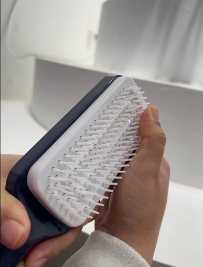 Self-Cleaning Detangler BrushTM