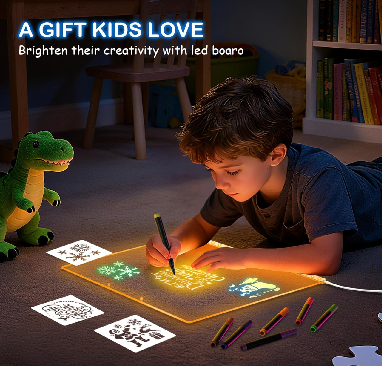 LED Children Drawing Board Lamp