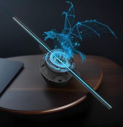 3D Holographic Advertising Fan Display
