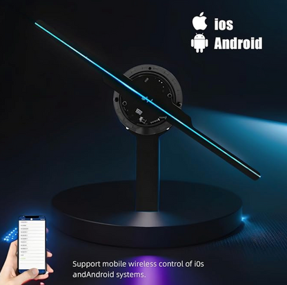 3D Holographic Advertising Fan Display