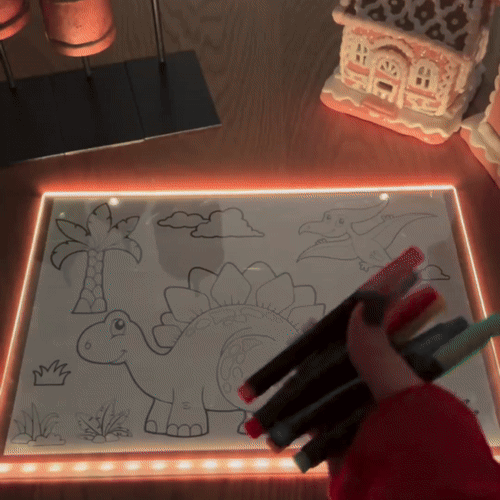 Bright LED Glow For Creative Fun.