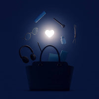 Heart Touch LED Handbag Light