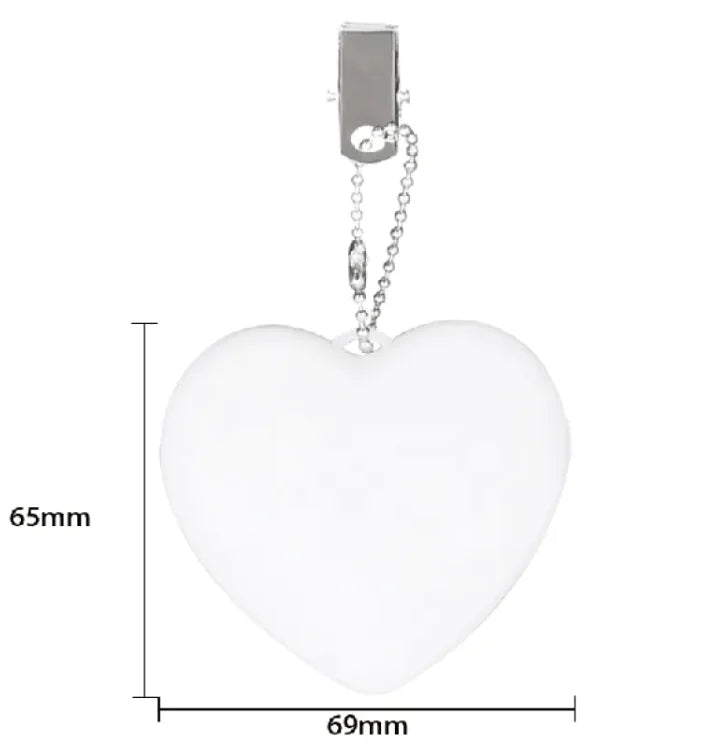 Heart Touch LED Handbag Light